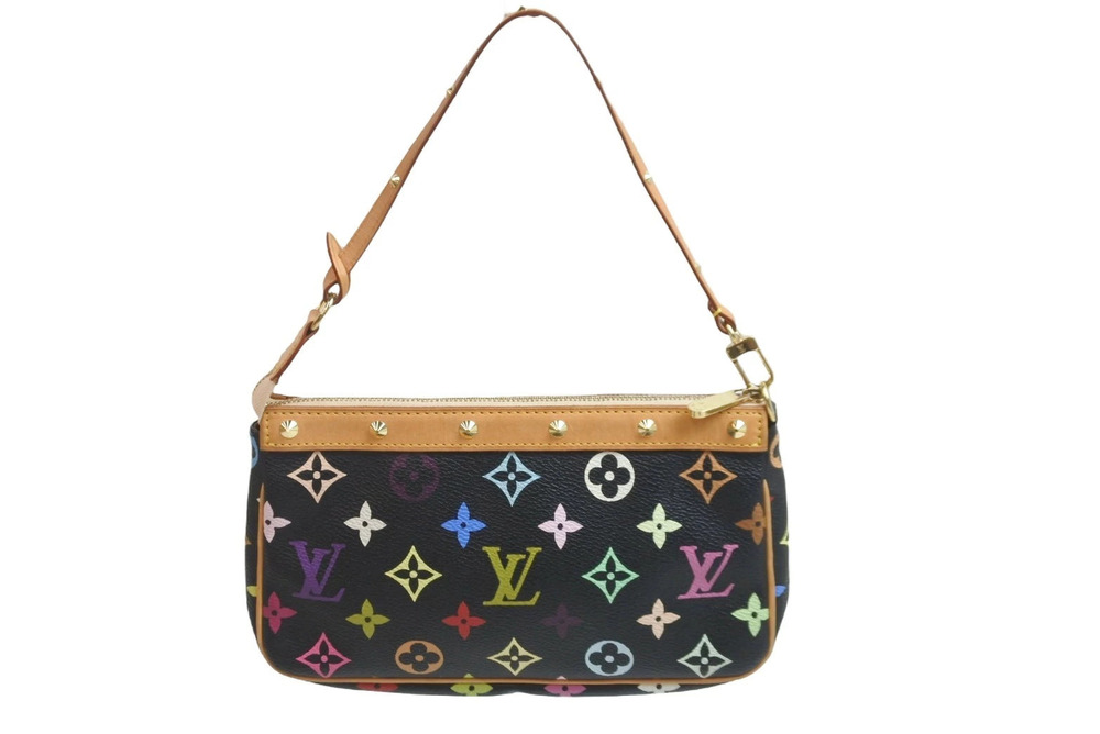 Louis Vuitton Handbag by Takashi Murakami multicolor